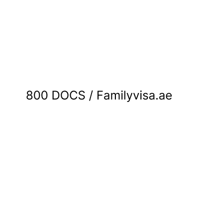 800 DOCS / Familyvisa.ae