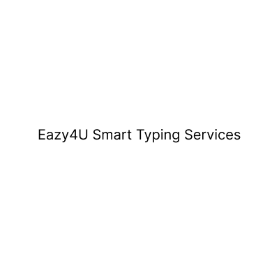 Eazy4U Smart Typing Services