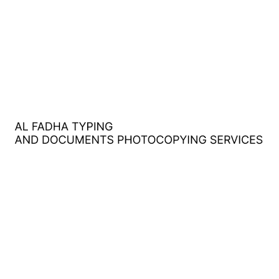 AL FADHA TYPING AND DOCUMENTS PHOTOCOPYING SERVICES