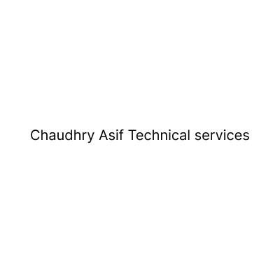 Chaudhry Asif Technical  services llc
