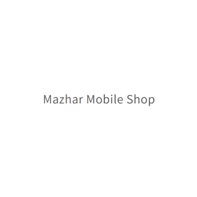 Mazhar Mobile Phone