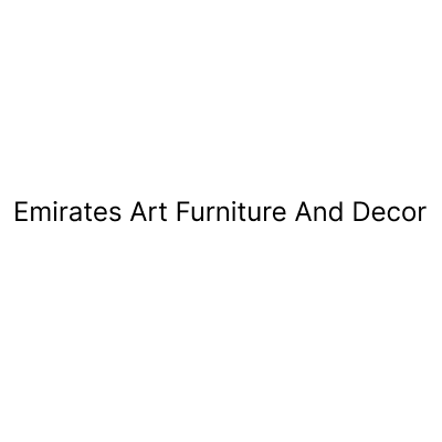 Emirates Art Furniture And Decor