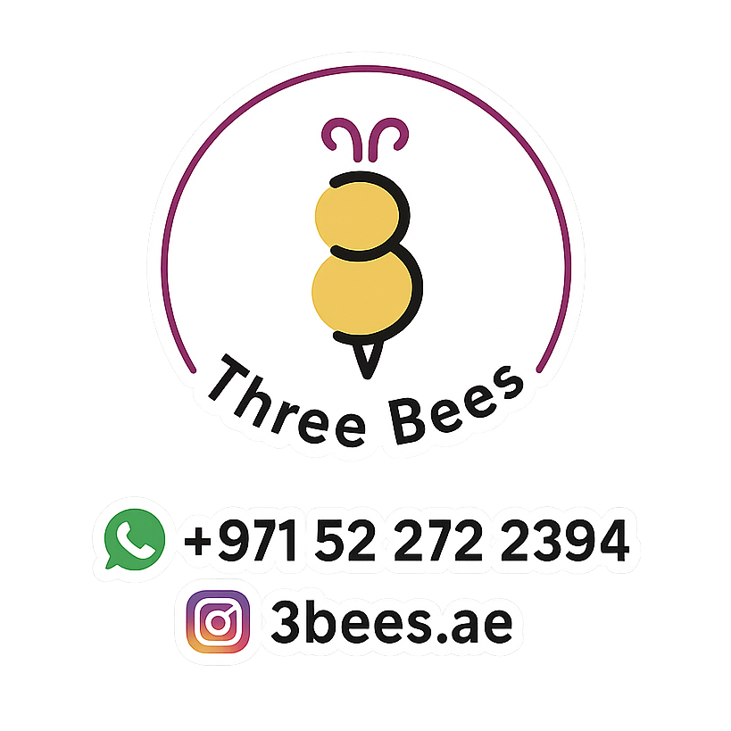 Three bees