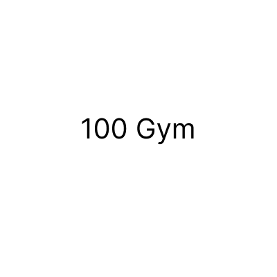 100 gym club branch
