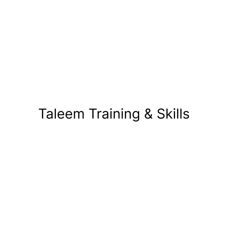 Taleem Training & Skills Development Center