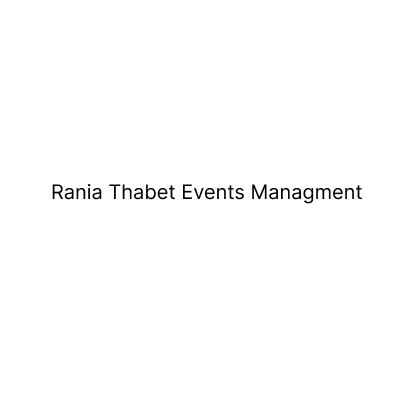 Rania Thabet Events Managment
