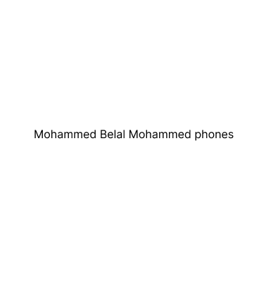 Mohammed Belal Mohammed phones