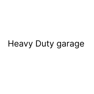 Heavy Duty garage