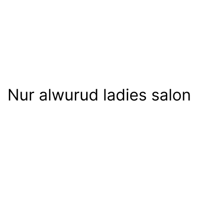 Nur alwurud ladies salon