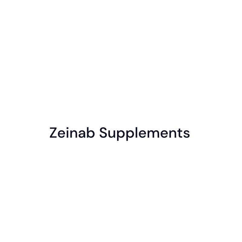 zeinab supplements