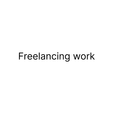 Freelancing work