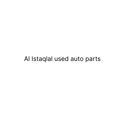 Al Istaqlal used auto parts