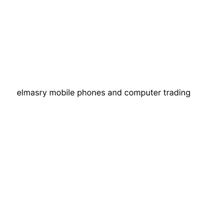 elmasry mobile phones and computer trading