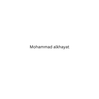 Mohammad alkhayat
