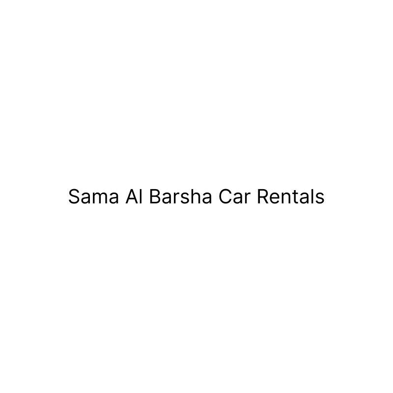 Sama Al Barsha Car Rentals