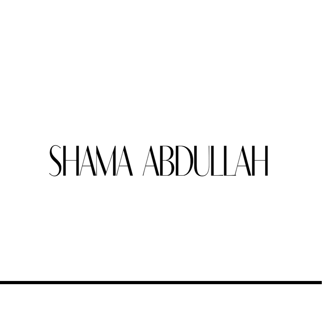SHAMA ABDULLAH FASHION