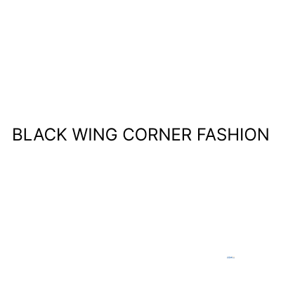 BLACK WING CORNER FASHION