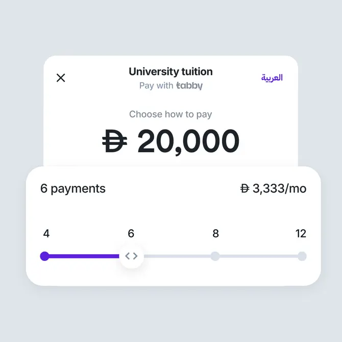 Offer flexible payments