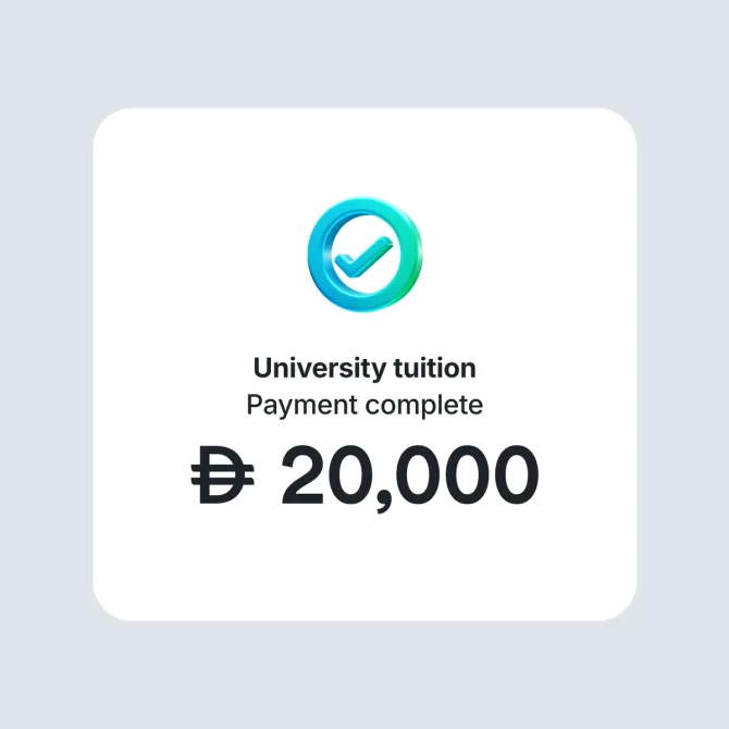 Get paid upfront