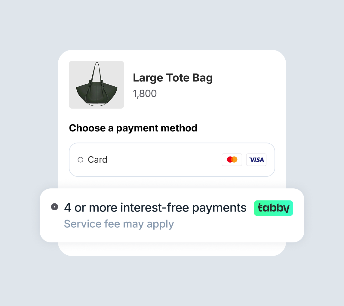 Offer flexibility at checkout
