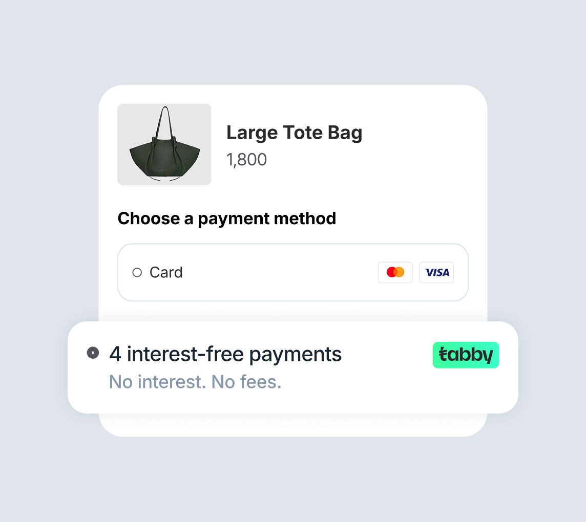 Offer flexibility at checkout