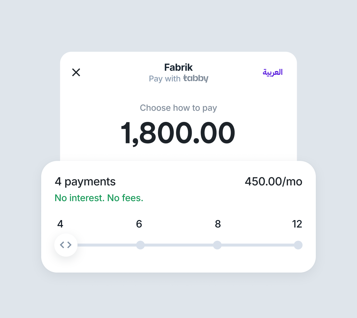 Get paid in full, upfront—no risk