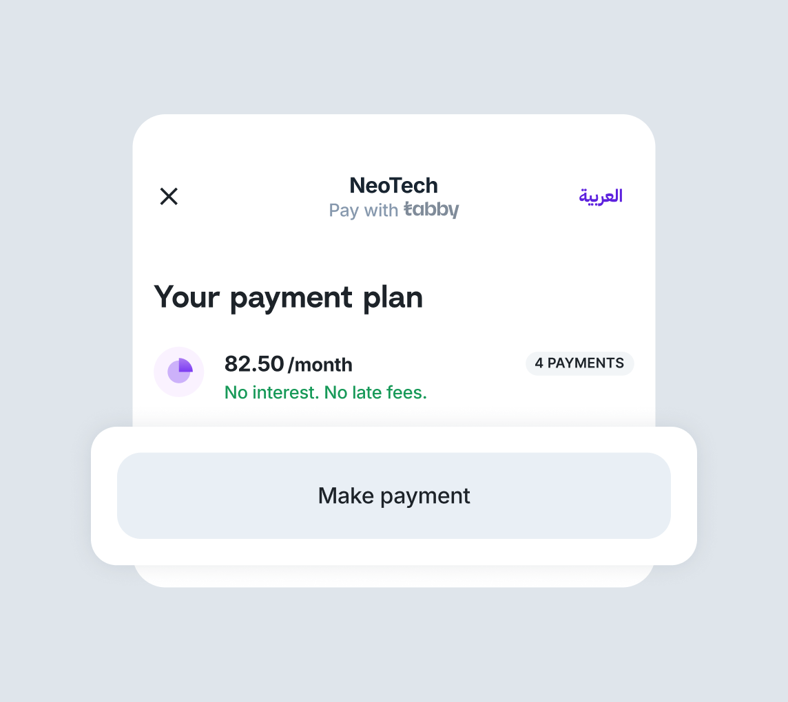 Get paid in full, upfront—no risk